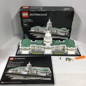 LEGO Architecture United States Capitol Building Set-White & Green 21030
